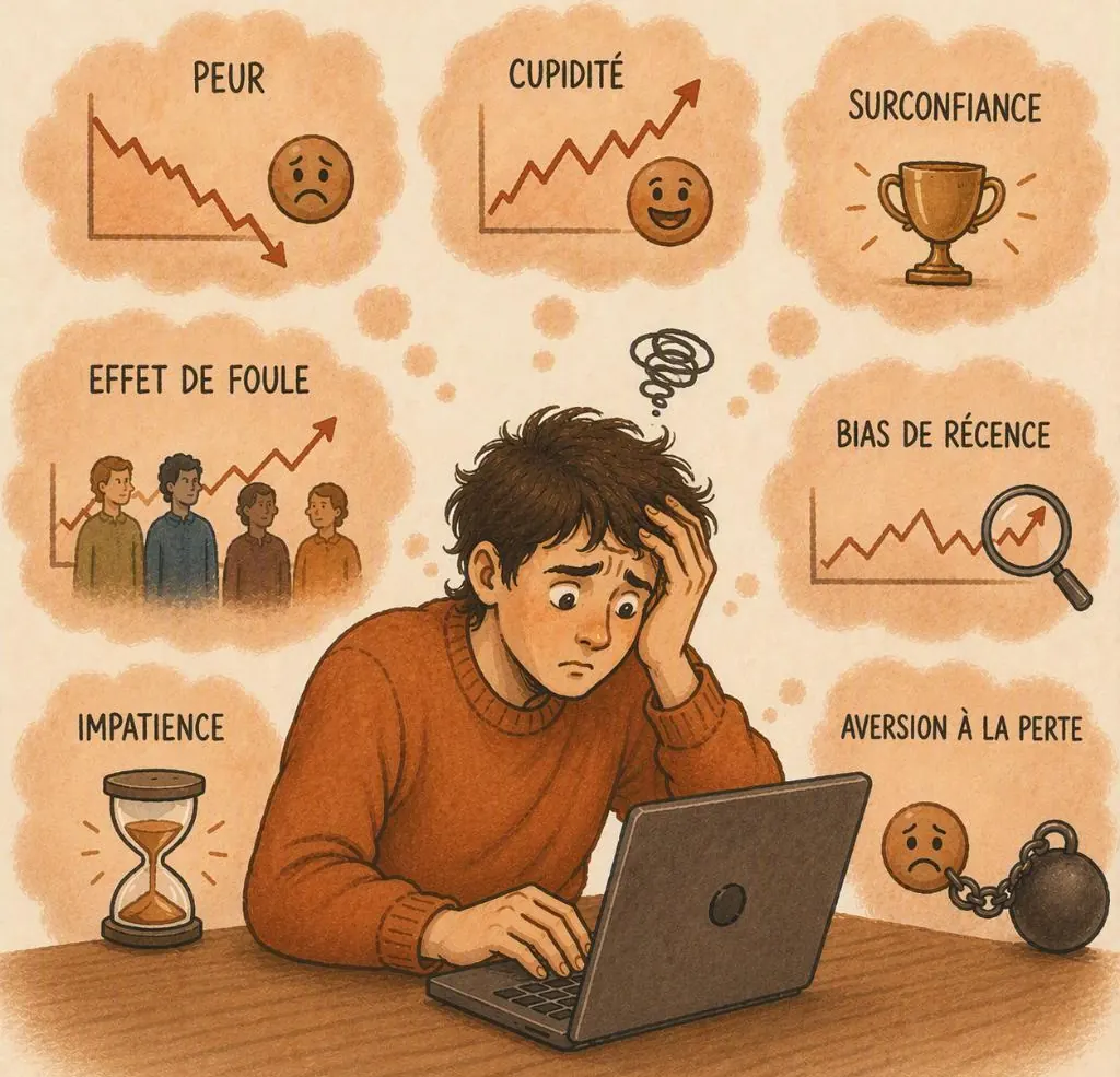 Investissement boursier : votre cerveau est-il votre pire ennemi ?